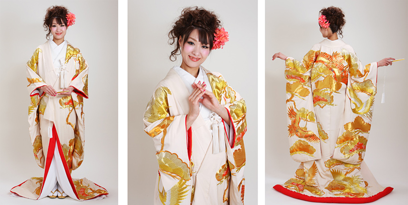ブライダルハウス ハマダ 打掛 白無垢 引き振袖 ウエディングドレス カラードレス 花嫁衣裳レンタル専門店 ブライダルハウス ハマダ